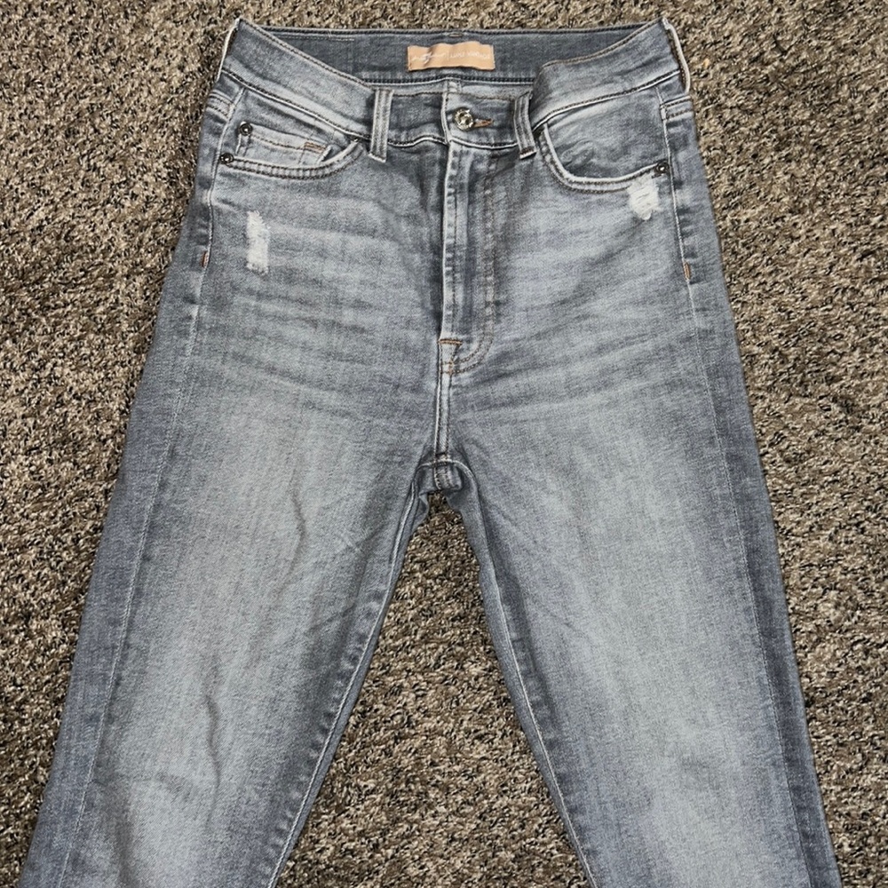 7  for all mankind skinny jeans.